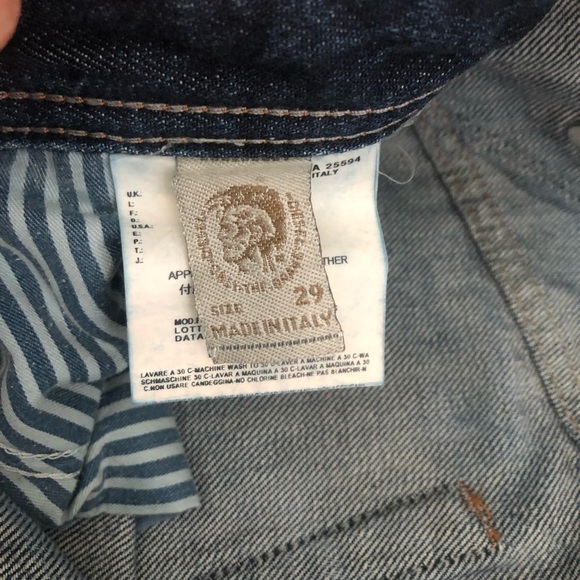 DIESEL Reyhan Jeans EUC Size 29/32 - Picture 5 of 7